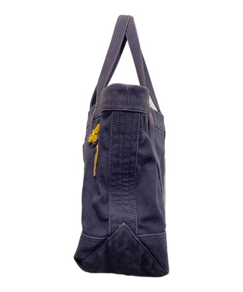 POLO RALPH LAUREN（ポロ・ラルフローレン）POLO RALPH LAUREN (ポロ・ラルフローレン) トートバッグ ネイビーの古着・服飾アイテム