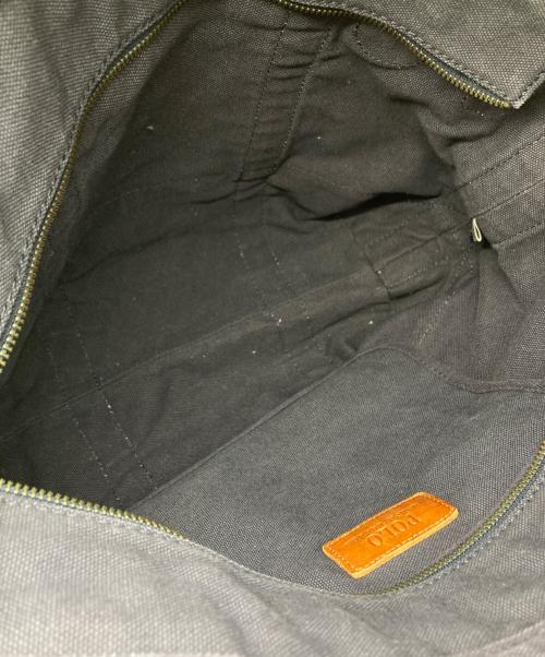 POLO RALPH LAUREN（ポロ・ラルフローレン）POLO RALPH LAUREN (ポロ・ラルフローレン) トートバッグ ネイビーの古着・服飾アイテム