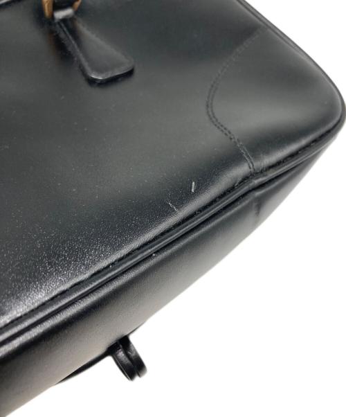 PRADA（プラダ）PRADA (プラダ) 三角プレートロゴミニハンドバッグ ブラック サイズ:不明の古着・服飾アイテム