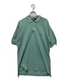 POLO RALPH LAUREN（ポロ・ラルフローレン）の古着「ポロシャツ/古着/USA製」｜グリーン