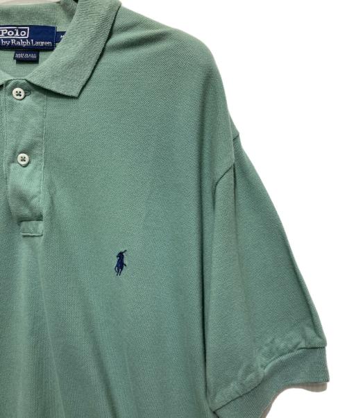 POLO RALPH LAUREN（ポロ・ラルフローレン）POLO RALPH LAUREN (ポロ・ラルフローレン) ポロシャツ/古着/USA製 グリーン サイズ:Mの古着・服飾アイテム