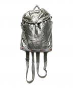 LeSportsacレスポートサック）の古着「PUFFY BACKPACK」｜シルバー