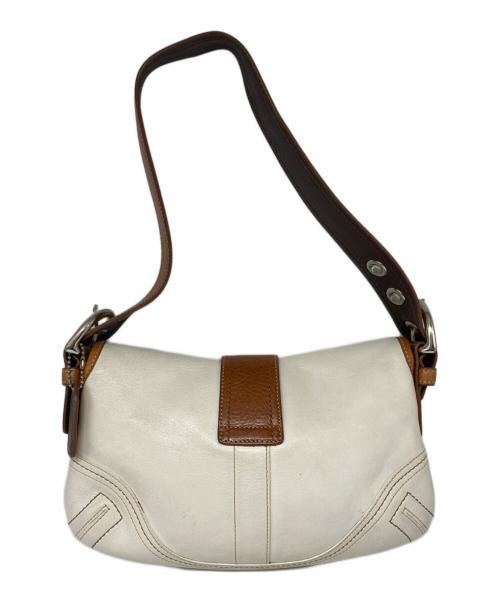 COACH（コーチ）COACH (コーチ) ハンドバッグ ホワイトの古着・服飾アイテム