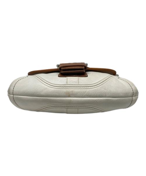 COACH（コーチ）COACH (コーチ) ハンドバッグ ホワイトの古着・服飾アイテム