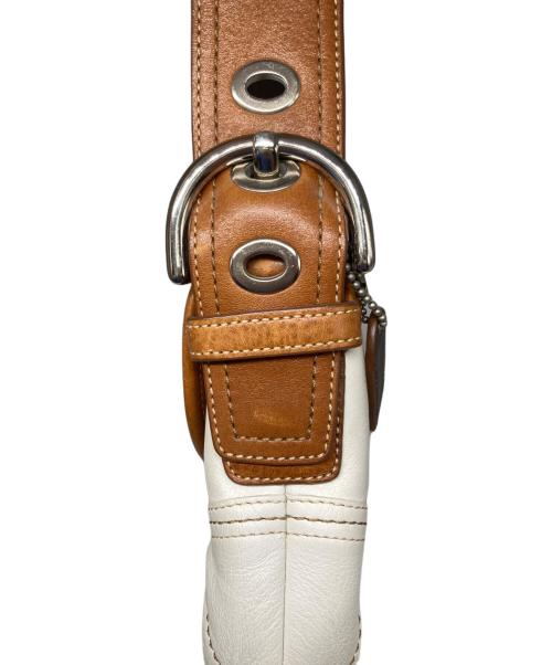 COACH（コーチ）COACH (コーチ) ハンドバッグ ホワイトの古着・服飾アイテム