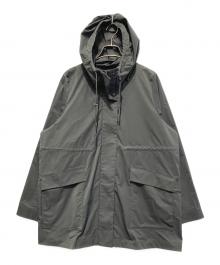 icB（アイシービー）の古着「25SS メモリーストレッチタフタ マウンテンパーカー」｜チャコールグレー