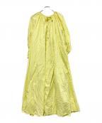 MARIHA×Nobleマリハ×ノーブル）の古着「別注ブロッサムのドレス」｜イエロー