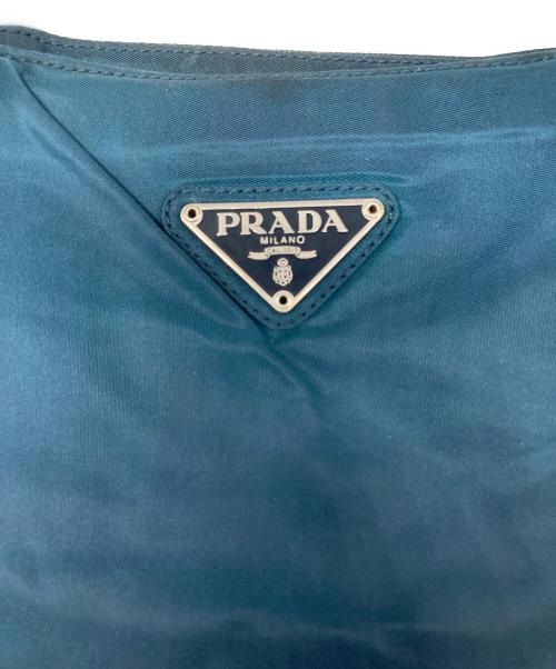 PRADA（プラダ）PRADA (プラダ) ナイロントートバッグ ダークグリーンの古着・服飾アイテム