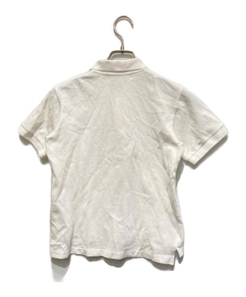 PLAY COMME des GARCONS（プレイコムデギャルソン）PLAY COMME des GARCONS (プレイコムデギャルソン) ポロシャツ ホワイト サイズ:Sの古着・服飾アイテム