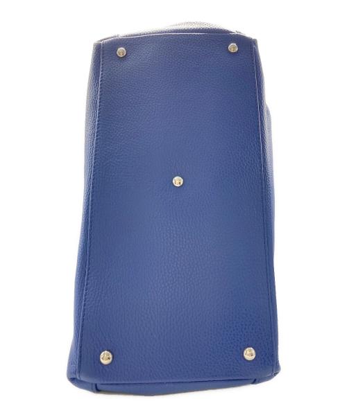 ZANELLATOWAY（ザネラート）ZANELLATOWAY (ザネラート) 2WAYショルダーバッグ ブルーの古着・服飾アイテム