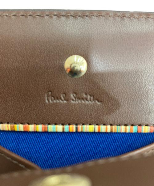 PAUL SMITH（ポールスミス）Paul Smith (ポールスミス) コインケース ブラウンの古着・服飾アイテム