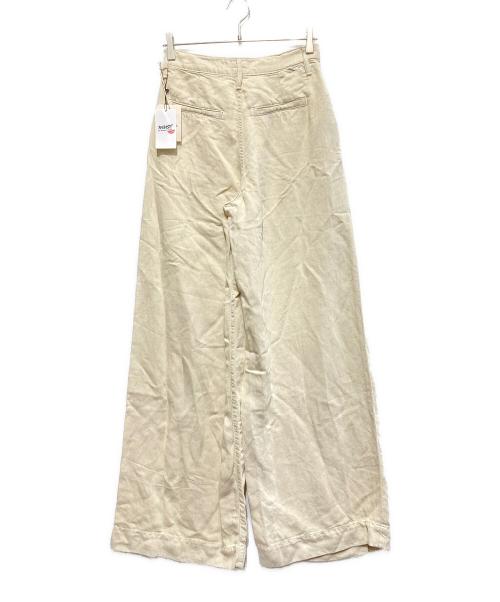 mother（マザー）mother (マザー) High Waisted Pouty Prep Heel アイボリー サイズ:26 未使用品の古着・服飾アイテム