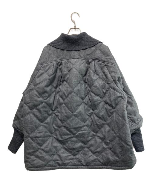DELIY（デリー）DELIY (デリー) ウールブルゾン グレー サイズ:Freeの古着・服飾アイテム