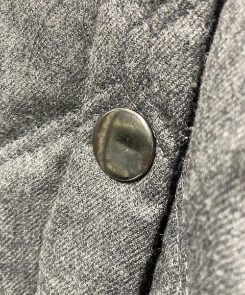DELIY（デリー）DELIY (デリー) ウールブルゾン グレー サイズ:Freeの古着・服飾アイテム