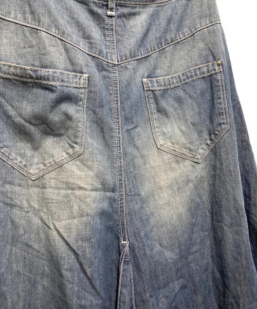 woadblue（ウォードブルー）woadblue (ウォードブルー) IENA (イエナ) 別注マキシデニムスカート インディゴ サイズ:Lの古着・服飾アイテム