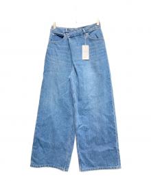 journal standard L'essage（ジャーナルスタンダード レサージュ）の古着「12OZデニム5ポケットギャザーパンツ」｜インディゴ