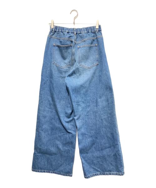 journal standard L'essage（ジャーナルスタンダード レサージュ）journal standard L'essage (ジャーナルスタンダード レサージュ) 12OZデニム5ポケットギャザーパンツ インディゴ サイズ:38 未使用品の古着・服飾アイテム