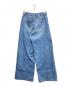 journal standard L'essage (ジャーナルスタンダード レサージュ) 12OZデニム5ポケットギャザーパンツ インディゴ サイズ:38 未使用品：8000円
