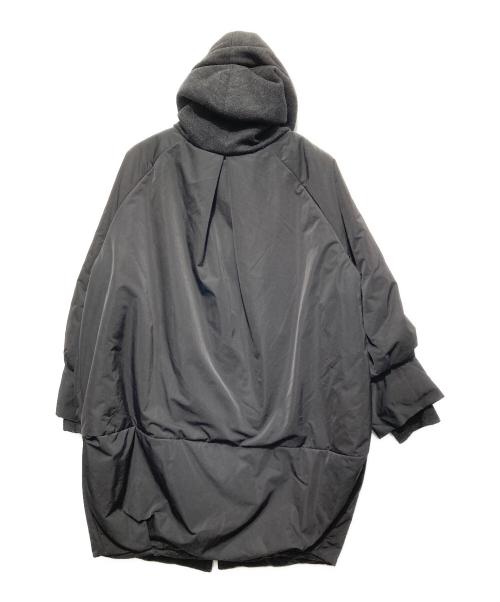Lisiere（リジェール）Lisiere (リジェール) NYLON COCOON COAT ブラック サイズ:FREEの古着・服飾アイテム