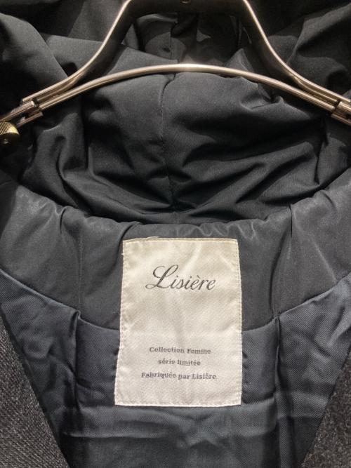 Lisiere（リジェール）Lisiere (リジェール) NYLON COCOON COAT ブラック サイズ:FREEの古着・服飾アイテム