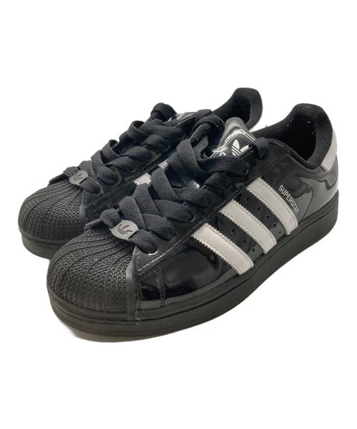 adidas（アディダス）adidas (アディダス) スーパースター II ブラック×ホワイト サイズ:27cmの古着・服飾アイテム