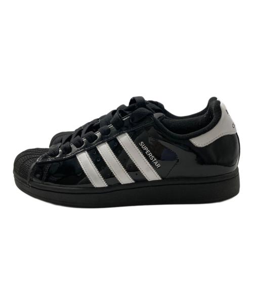 adidas（アディダス）adidas (アディダス) スーパースター II ブラック×ホワイト サイズ:27cmの古着・服飾アイテム