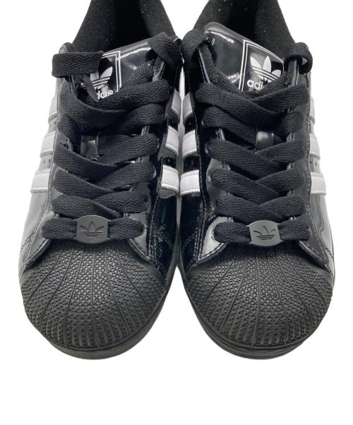 adidas（アディダス）adidas (アディダス) スーパースター II ブラック×ホワイト サイズ:27cmの古着・服飾アイテム