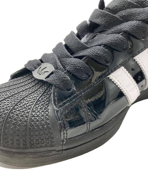 adidas（アディダス）adidas (アディダス) スーパースター II ブラック×ホワイト サイズ:27cmの古着・服飾アイテム