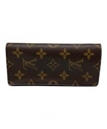 LOUIS VUITTON（ルイ ヴィトン）の古着「エテュイ リュネット サーンプル」｜ブラウン