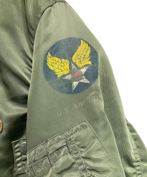 AVIREX（アヴィレックス）AVIREX (アヴィレックス) B15フライトジャケット カーキ サイズ:38の古着・服飾アイテム