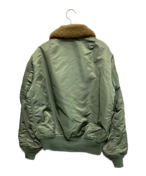 AVIREX（アヴィレックス）AVIREX (アヴィレックス) B15フライトジャケット カーキ サイズ:38の古着・服飾アイテム