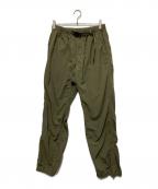 GRAMICCIグラミチ）の古着「NYLON TRACK PANT/ナイロン トラック パンツ」｜カーキ
