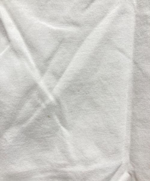 PRADA（プラダ）PRADA (プラダ) ロゴ刺繍Tシャツ ホワイト サイズ:Mの古着・服飾アイテム