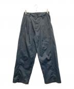 坩堝 RUTSUBOルツボ）の古着「TWIST WIDE EASY PANTS」｜グレー