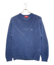 SUPREME（シュプリーム）の古着「22SS Open Knit Small Box Sweater」｜ネイビー