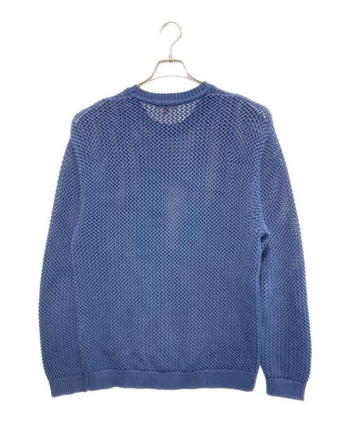 SUPREME（シュプリーム）SUPREME (シュプリーム) 22SS Open Knit Small Box Sweater ネイビー サイズ:Sの古着・服飾アイテム