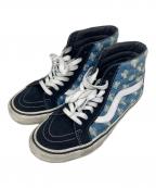 VANS×SUPREMEヴァンズ×シュプリーム）の古着「Sk8-Hi 'デニム穴あきブルー'」｜ネイビー