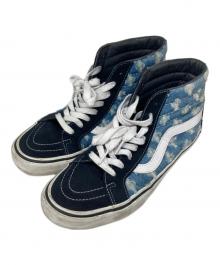 VANS×SUPREME（ヴァンズ×シュプリーム）の古着「Sk8-Hi 'デニム穴あきブルー'」｜ネイビー