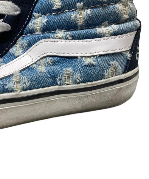 VANS（ヴァンズ）VANS (ヴァンズ) SUPREME (シュプリーム) Sk8-Hi 'デニム穴あきブルー' ネイビー サイズ:26.5cmの古着・服飾アイテム