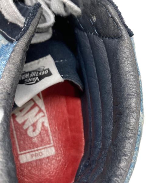 VANS（ヴァンズ）VANS (ヴァンズ) SUPREME (シュプリーム) Sk8-Hi 'デニム穴あきブルー' ネイビー サイズ:26.5cmの古着・服飾アイテム