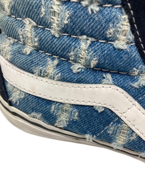 VANS（ヴァンズ）VANS (ヴァンズ) SUPREME (シュプリーム) Sk8-Hi 'デニム穴あきブルー' ネイビー サイズ:26.5cmの古着・服飾アイテム