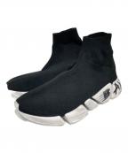 BALENCIAGAバレンシアガ）の古着「speed 2.0 グラフィティプリント ソックススニーカー」｜ブラック