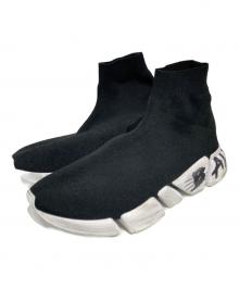 BALENCIAGA（バレンシアガ）の古着「speed 2.0 グラフィティプリント ソックススニーカー」｜ブラック