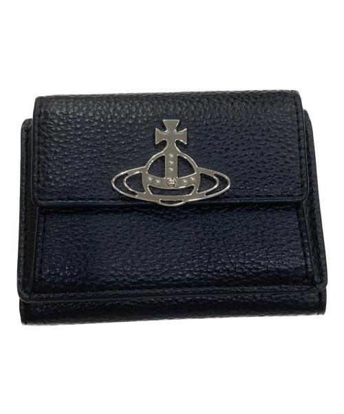 Vivienne Westwood（ヴィヴィアンウエストウッド）Vivienne Westwood (ヴィヴィアンウエストウッド) 3つ折り財布 ブラックの古着・服飾アイテム