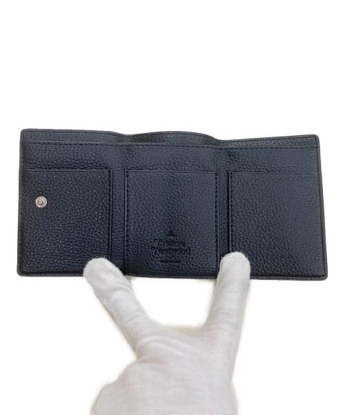 Vivienne Westwood（ヴィヴィアンウエストウッド）Vivienne Westwood (ヴィヴィアンウエストウッド) 3つ折り財布 ブラックの古着・服飾アイテム