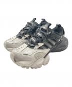 adidasアディダス）の古着「Vento XLG Runner Deluxe Sneakers」｜ブラック×ホワイト
