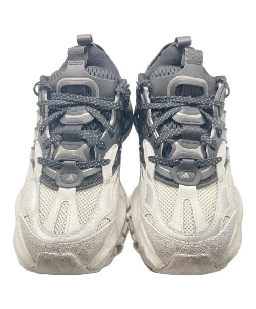 adidas（アディダス）adidas (アディダス) Vento XLG Runner Deluxe Sneakers ブラック×ホワイト サイズ:26㎝の古着・服飾アイテム