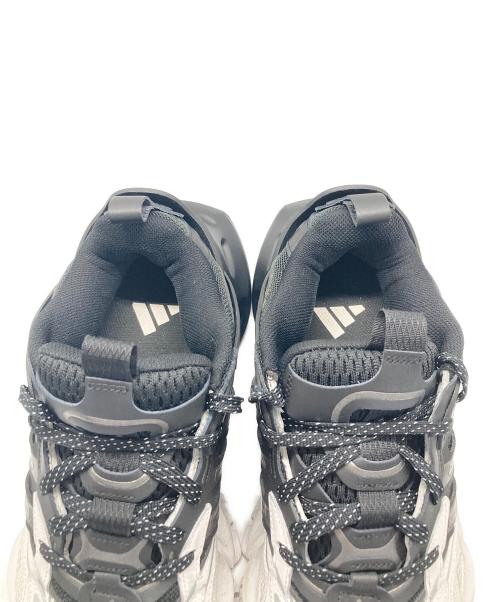 adidas（アディダス）adidas (アディダス) Vento XLG Runner Deluxe Sneakers ブラック×ホワイト サイズ:26㎝の古着・服飾アイテム