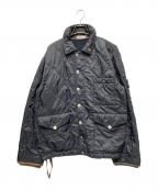 STONE ISLANDストーンアイランド）の古着「Quilted Nylon Padded Jacket」｜ブラック
