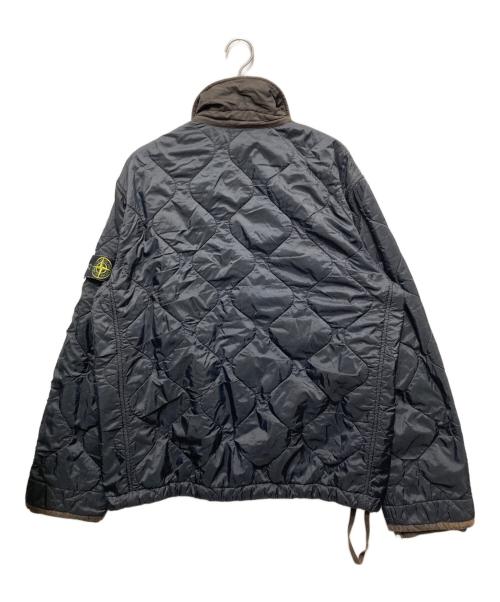 STONE ISLAND（ストーンアイランド）STONE ISLAND (ストーンアイランド) Quilted Nylon Padded Jacket ブラック サイズ:Lの古着・服飾アイテム